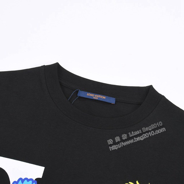 Louisvuitton路易威登Lv專門店2023SS新款印花T恤 男女同款 tzy2686